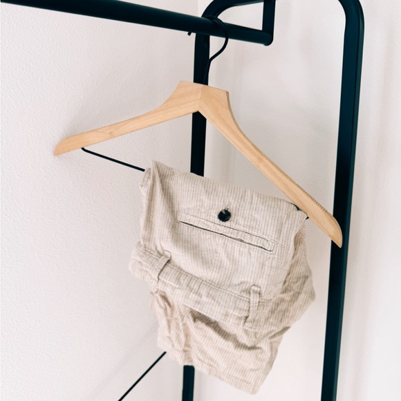 Tan goodfellow lightweight linen blend men’s shorts - Picture 2 of 8